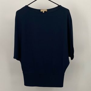Michael Kors made in Italy extra small navy shirt